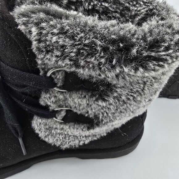 Makalu Rochelle Black Boots Women’s Size 6 warm winter - Picture 7 of 12